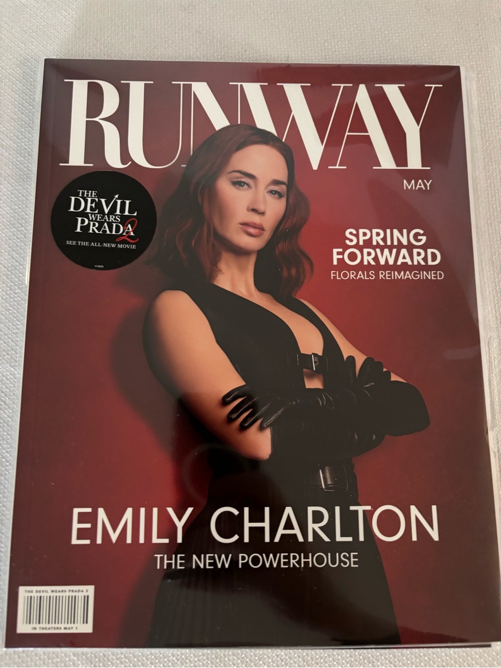 RUNWAY Magazine May Issue - Devil wears Prada magazine.